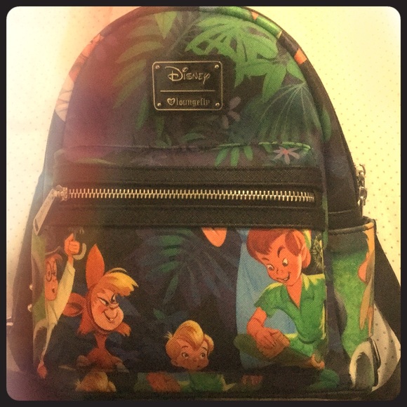 loungefly peter pan mini backpack